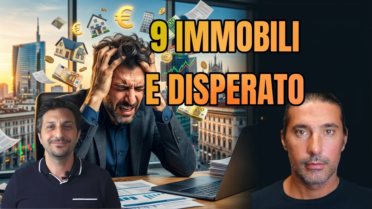 GUADAGNA 6.000€ al MESE e ha 9 IMMOBILI… ma è DISPERATO. Qualcosa non quadra!!