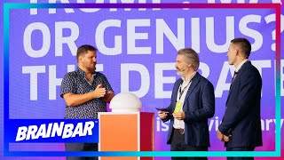 TRUMP: MADMAN OR GENIUS? THE DEBATE | Zoltán Pogátsa x Jacob Reynolds x Brain Bar