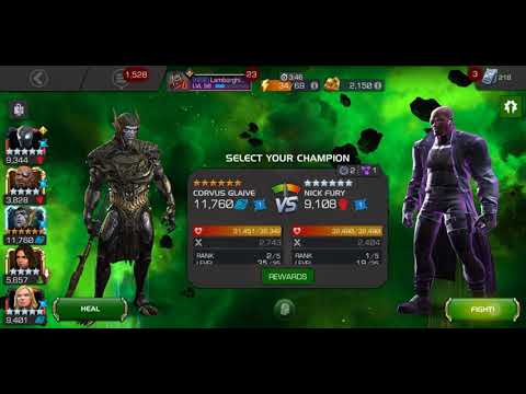 How to Defeat Nick Fury Easily  Uncollected ,Cheat/strategy 💪👌#mcoc