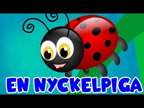 En nyckelpiga | Barnsånger på svenska