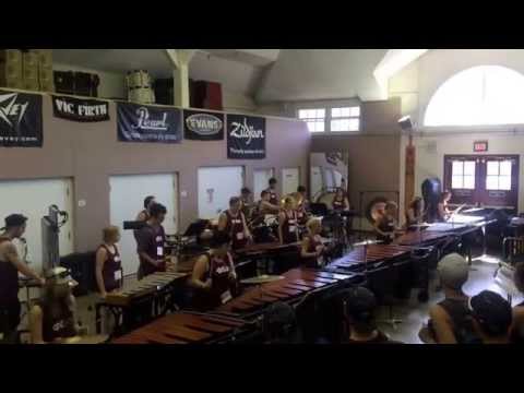 UMass Drumline 2015: Front Ensemble - Sweet Freedom (Teaser) - Band Camp
