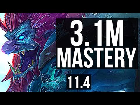 TRUNDLE vs VLADIMIR (TOP) (DEFEAT) | 3.1M mastery, 1400+ games | KR Diamond | v11.4