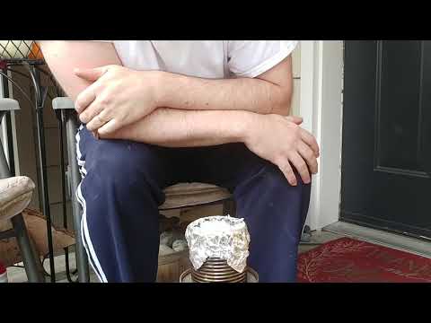 Home Science: Synthetic Ruby Undergoing Flame Fusion