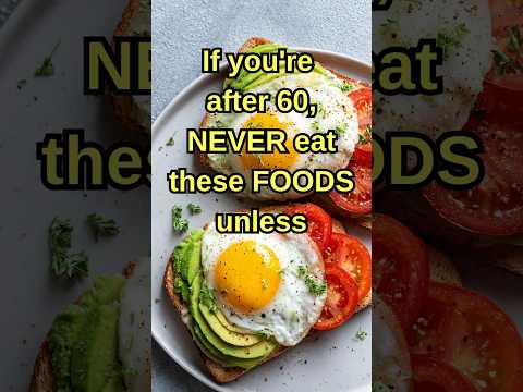 Never Skip These Foods Over 60 | High Protein Foods to Build Muscle Fast | Senior Health Tips