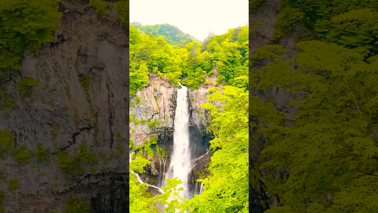 Where the water falls , peace follows #shorts #foryou #nature #youtubeshorts