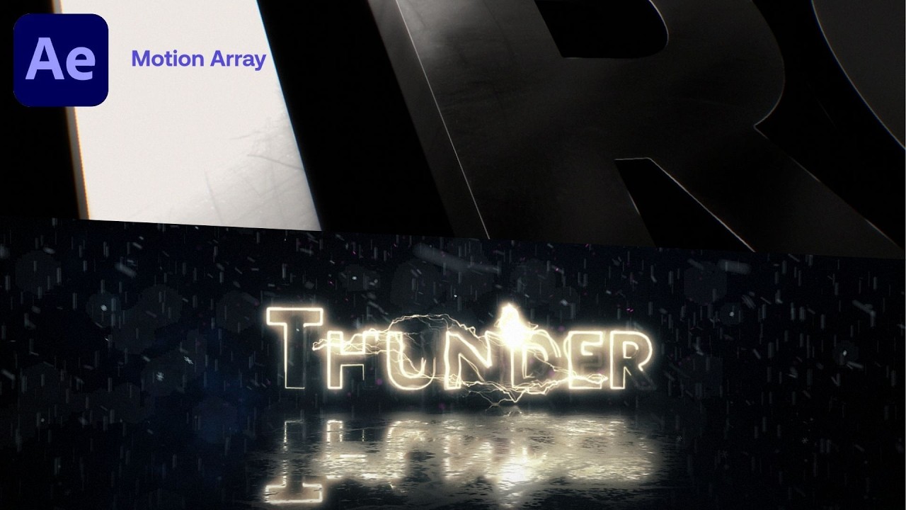 【AfterEffects】AEテンプレートを使ってロゴアニメーションをつくろう