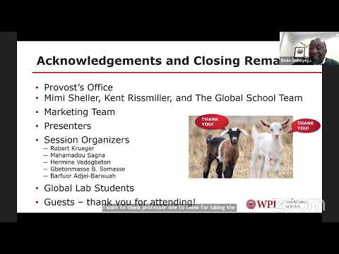 Applications of Generative Justice in sub-Saharan Africa - January 18, 2022