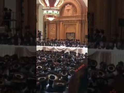 Wedding Of An Einikel Of The Skver  Rebbe - Sivan 5778