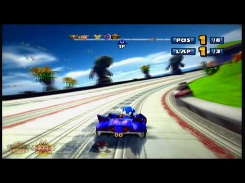 sonic & sega all-stars racing xbox 360 pas cher