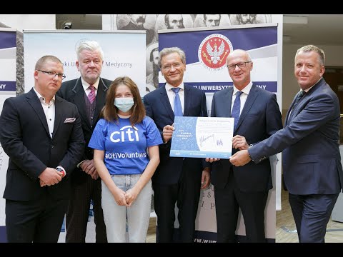CSK UCK WUM otrzymało dar Citi Foundation i PCPM | Warszawski Uniwersytet Medyczny