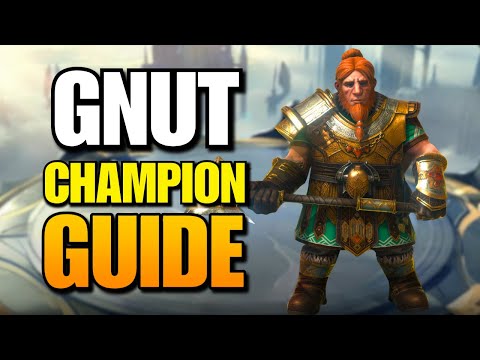 Gnut Champion Guide: Best Build, Gear & Masteries for an ELITE Boss Slayer! | RAID: Shadow Legends