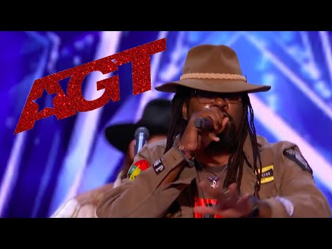2021 Randal Green on America's Got Talent with Gangstagrass