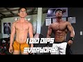 I DID DIPS EVERYDAY FOR A MONTH!