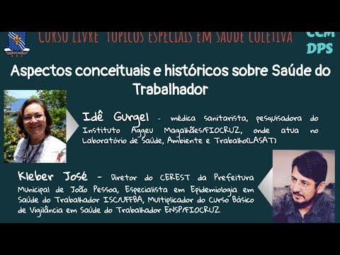 Aspectos conceituais e históricos sobre Saúde do Trabalhador - Idê Gurgel e Kleber José