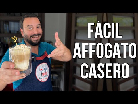 ¡¿Cómo hacer un Affogato Casero en minutos?! | Café con Helado | Receta Fácil
