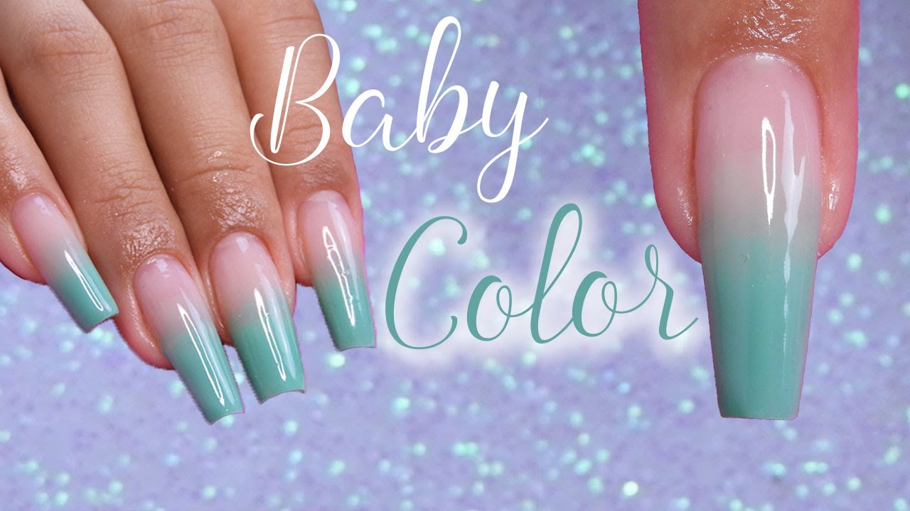 Como Fazer Unha Baby Color/Esfumado (Passo a Passo)