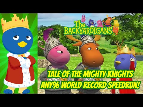 Los Backyardigans: La historia de los caballeros poderosos (Cualquier% Speedrun (Old WR, 4:55))