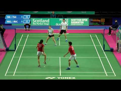 Mixed doubles | Yakura/Tsai (CAN) v Hall/Macpherson (SCO) | Scottish Open 2018 - Day 1