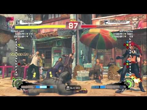 SSF4AE Latif (Viper) Vs WH Psycho (Balrog)