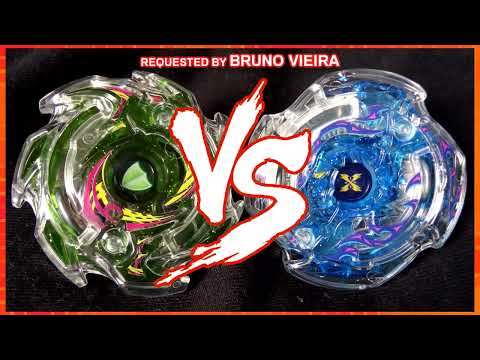 Wyvern Spread Defense VS Deathscyther Heavy Xtreme - BATALHA BEYBLADE BURST!!
