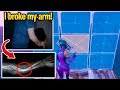 Mongraal BROKE HIS ARM By Editing INSANELY FAST! (Fortnite)