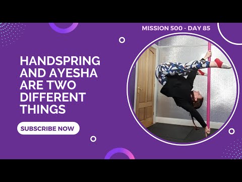 Handspring Ayesha Pole Dance Trick