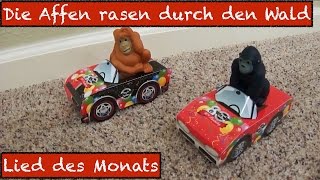 Die Affen rasen durch den Wald - Lied - Deutsch lernen