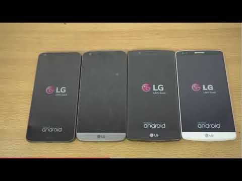 LG G3 VS G4 VS G5 VS G6 to the Speed Test With PB&J Otter