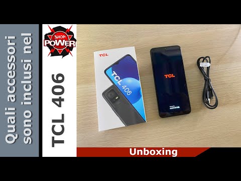 Quali sono gli accessori giusti per il TCL 406. Unboxing Ita by MaxyShopPower