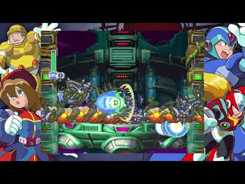 Mega Man X4 (9) Split Mushroom Stage