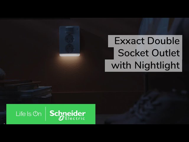 schneider electric Outlet exxact schuko dso w/ light ant
