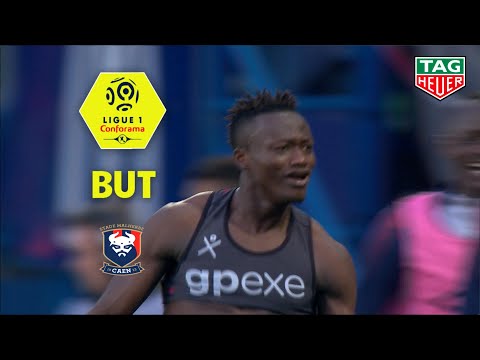But Casimir NINGA (56') / SM Caen - Paris Saint-Germain (1-2)  (SMC-PARIS)/ 2018-19