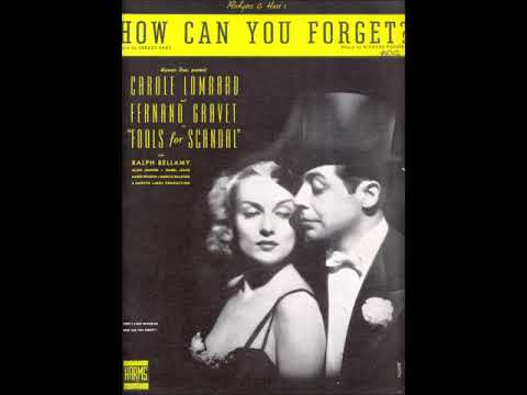Ernie Straub with Blue Barron and His Orchestra – How Can You Forget?, 1938