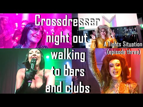 Crossdresser At Bar