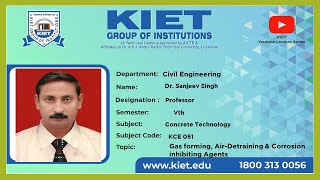 Gas Forming, Air Detraining & Corrosion Inhibiting Agents | Concrete Technology