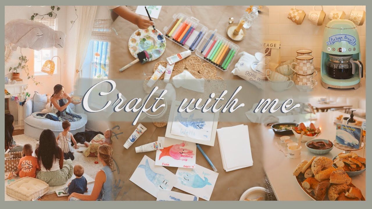 Crafting for summer storytime...🎨📖