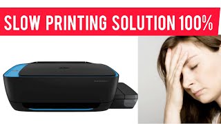 HP SLOW PRINTIING | HP 319 printer slow problem | HP ink Tank Printer 415 slow print 100% SOLUTION