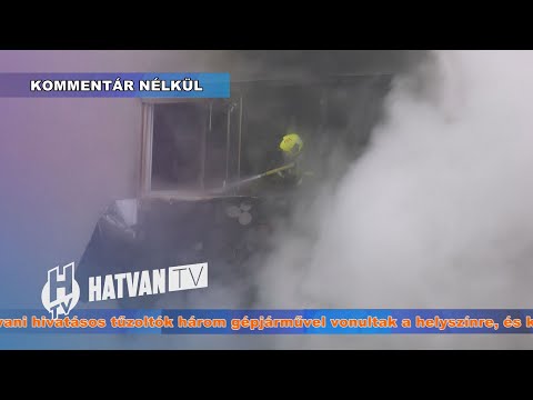 Kommentár Nélkül - Lakástűz a Szabadság úton - 2026.01.07.