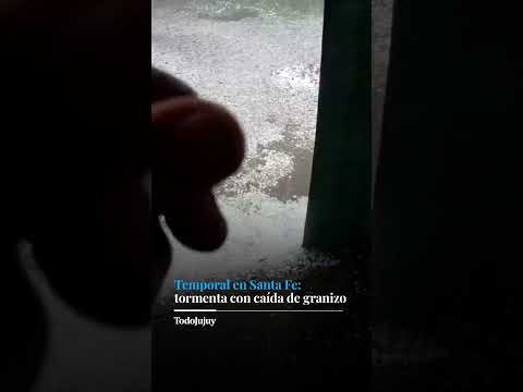 FUERTE TEMPORAL EN SANTA FE