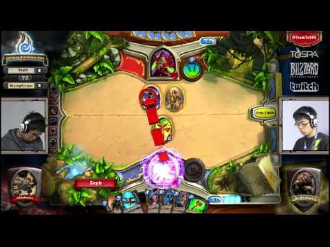 TeSPA Collegiate Hearthstone Open - RisingVirtue vs Zeph - RO4 Game 5