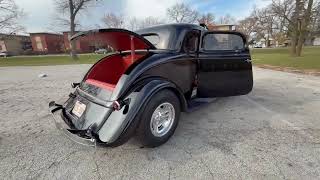 1934 Ford Walk Around with Doors Open
