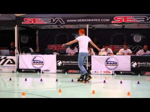 EFSC 2015, classic slalom women Boiko Marina, 3 place