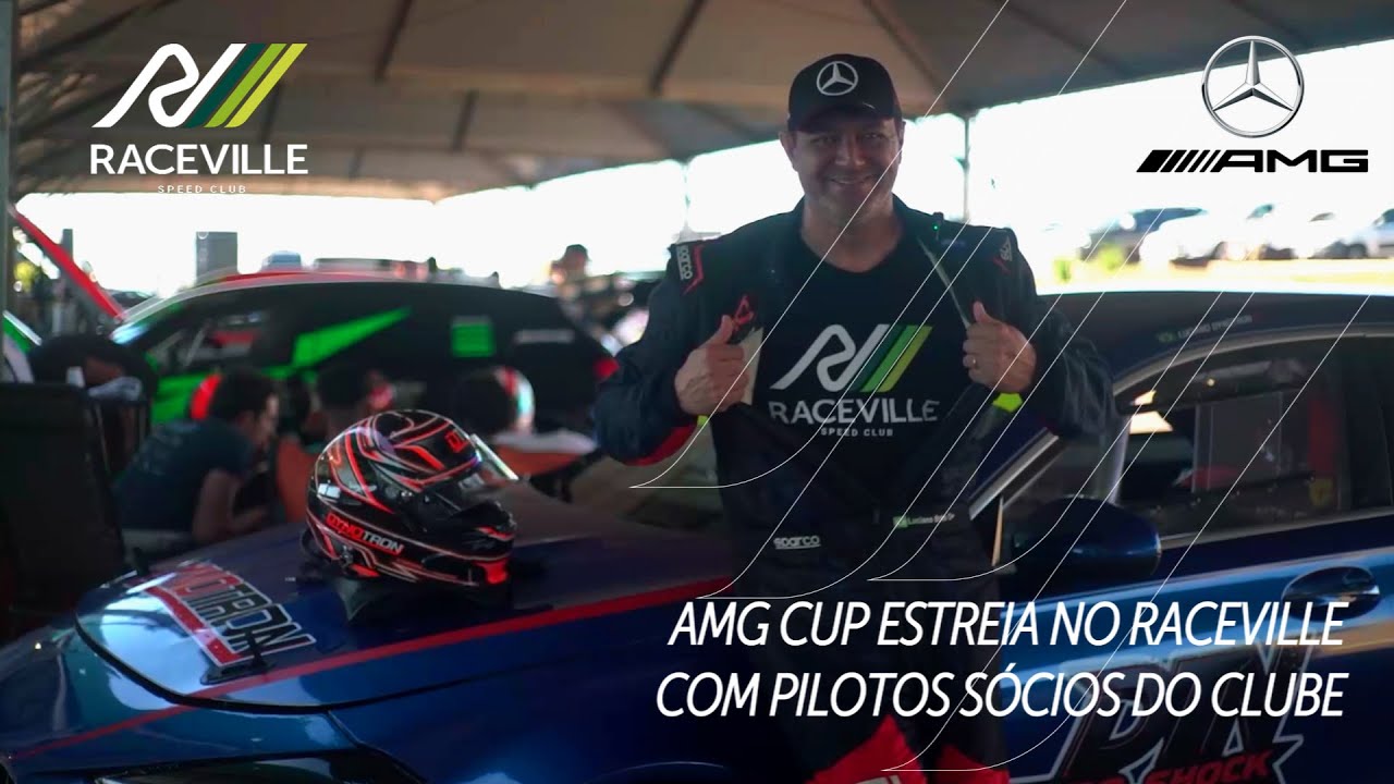 A estrela da AMG CUP Brasil brilha no Raceville