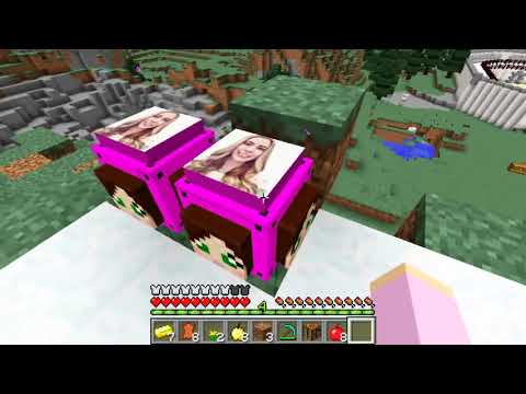 Minecraft Battle : POPULARMMOS vs GAMINGWITHJEN - Little Kelly & Little Carly
