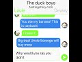 Ducktales Bros Text Story Fight