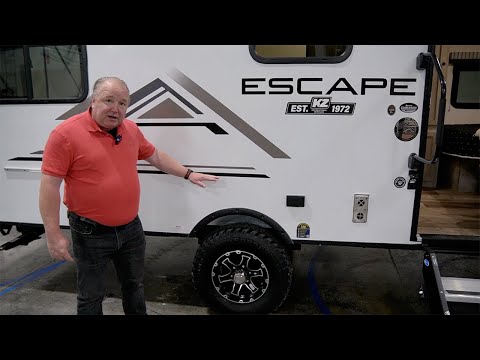 2022 KZ Escape E20 Hatch Ultra Lightweight Travel Trailer - Exterior