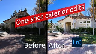 Fast One Shot Exterior Edits With Lightroom