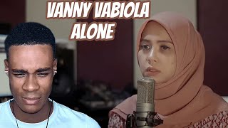 Vanny Vabiola - Alone - Céline Dion Cover | REACTION