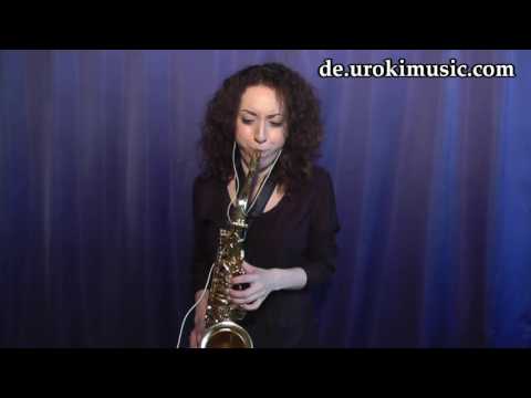 Saxophon Lernen Ed Sheeran Thinking Out Loud - Cover Saxophonunterricht Noten Schule Lied Lehrer