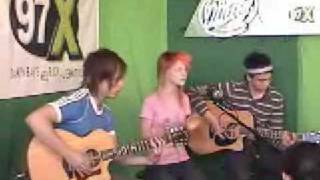 Paramore &quot;Misery Business&quot; [acoustic]